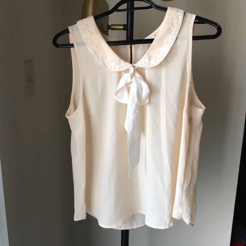 Tan blouse